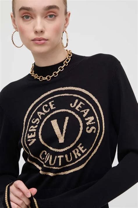 versace jeans couture maglione corto|bloomingdale versace jeans.